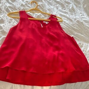 Reitmans Vibrant Red Tank Top
